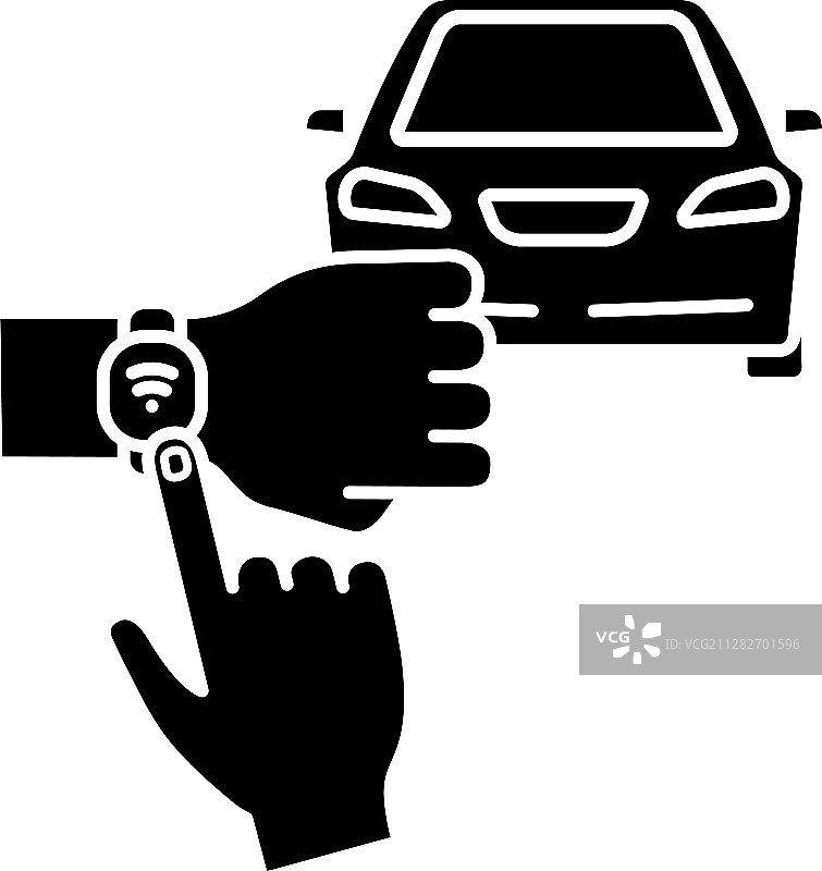 NFC车载标志图标图片素材