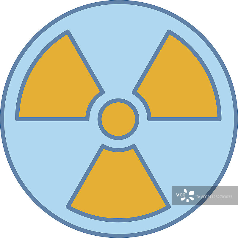 核能彩色图标图片素材