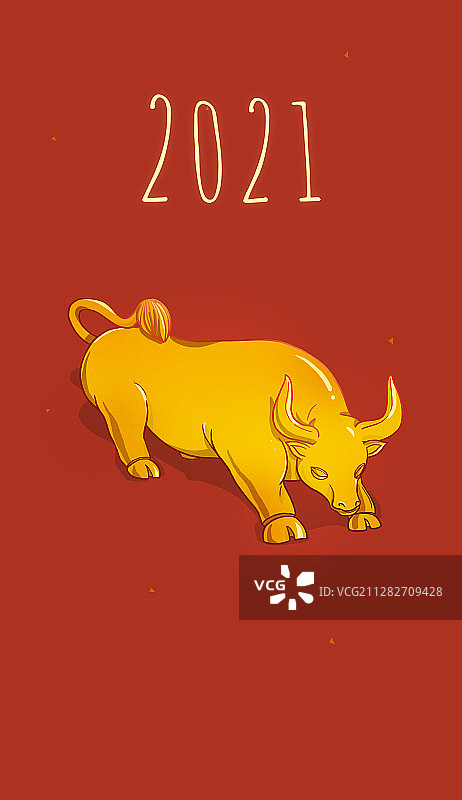 牛年壁纸图片素材