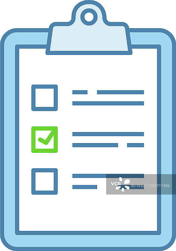 任务规划彩色图标图片素材