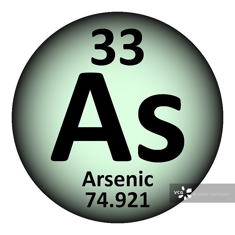 元素周期表元素砷图标图片素材