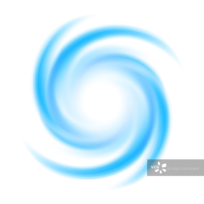 抽象蓝色漩涡圆圈图片素材