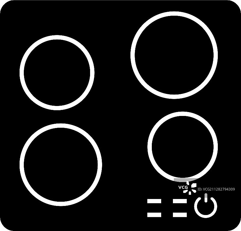 电磁炉标志符号图标图片素材