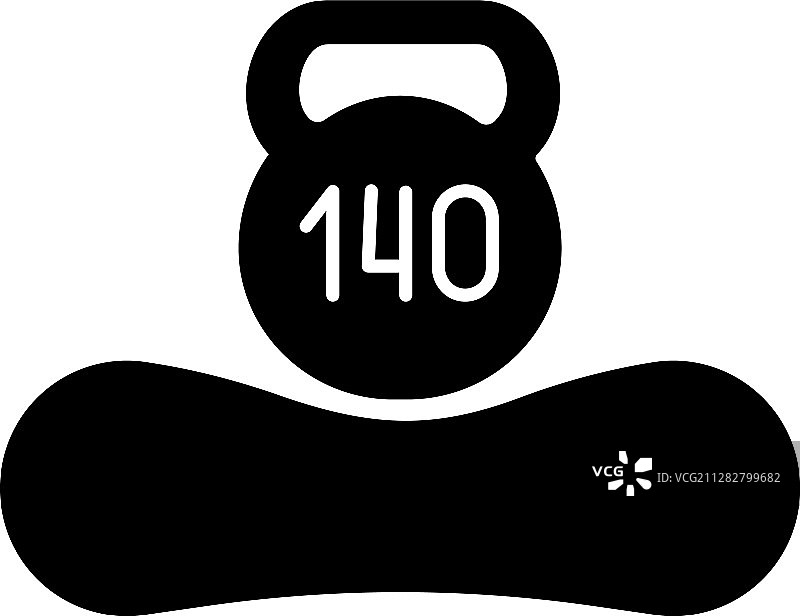 最高重量限制140公斤标志符号图标图片素材