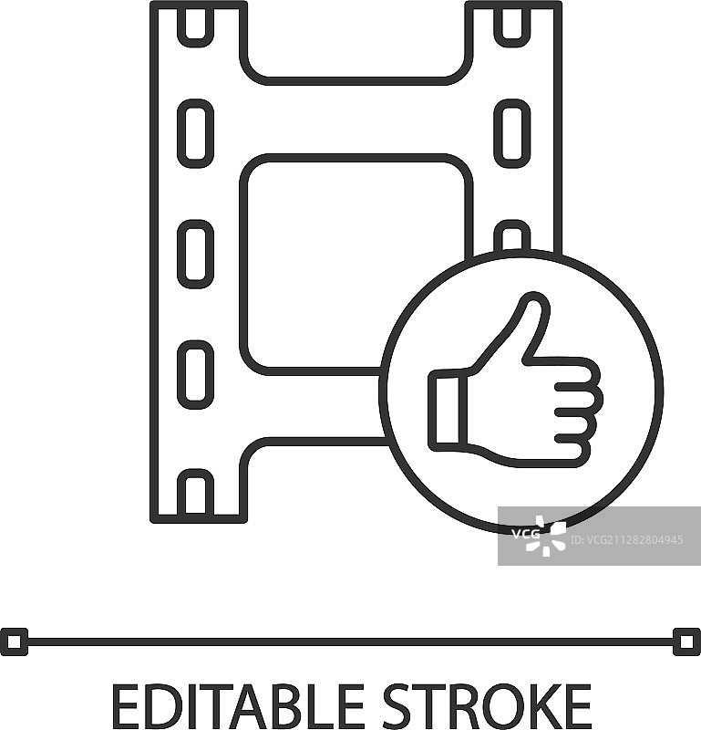 后期制作线性图标图片素材