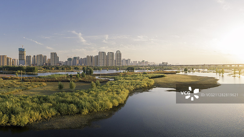 哈尔滨 群力 湿地公园图片素材