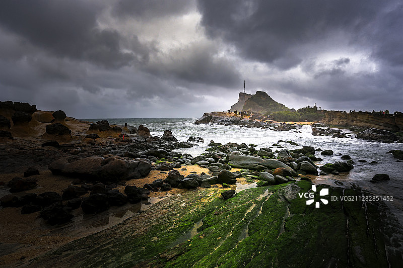 野柳海滩图片素材