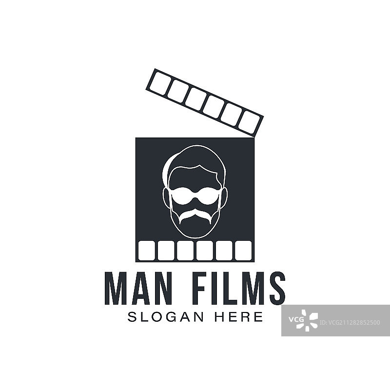 电影导演的logo创意图片素材