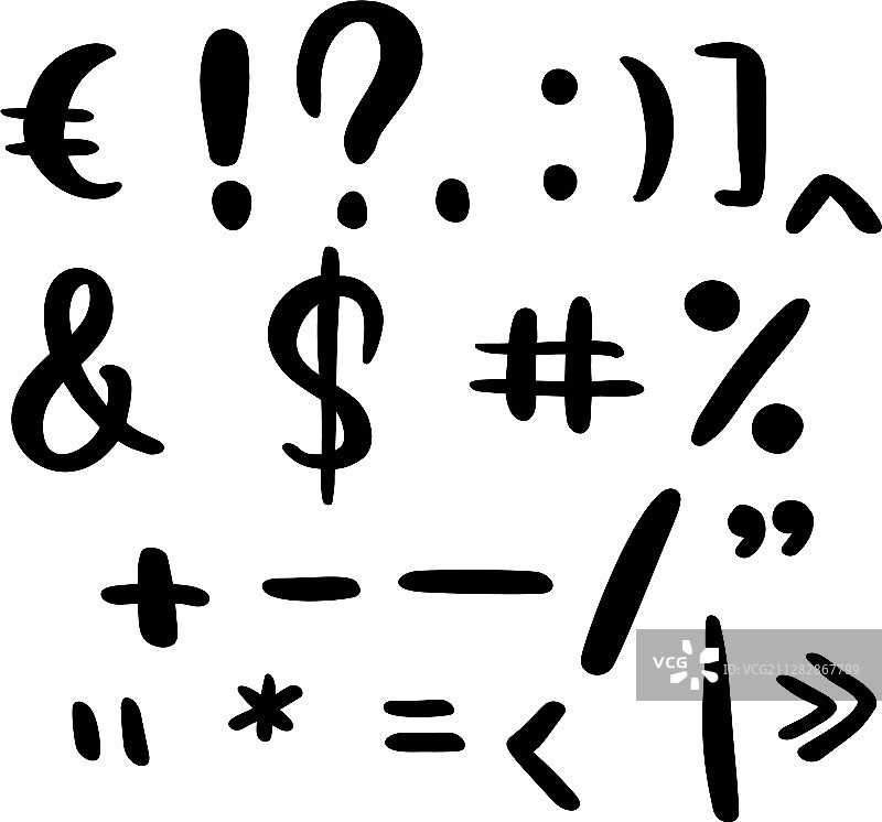 手绘书法图案图片素材