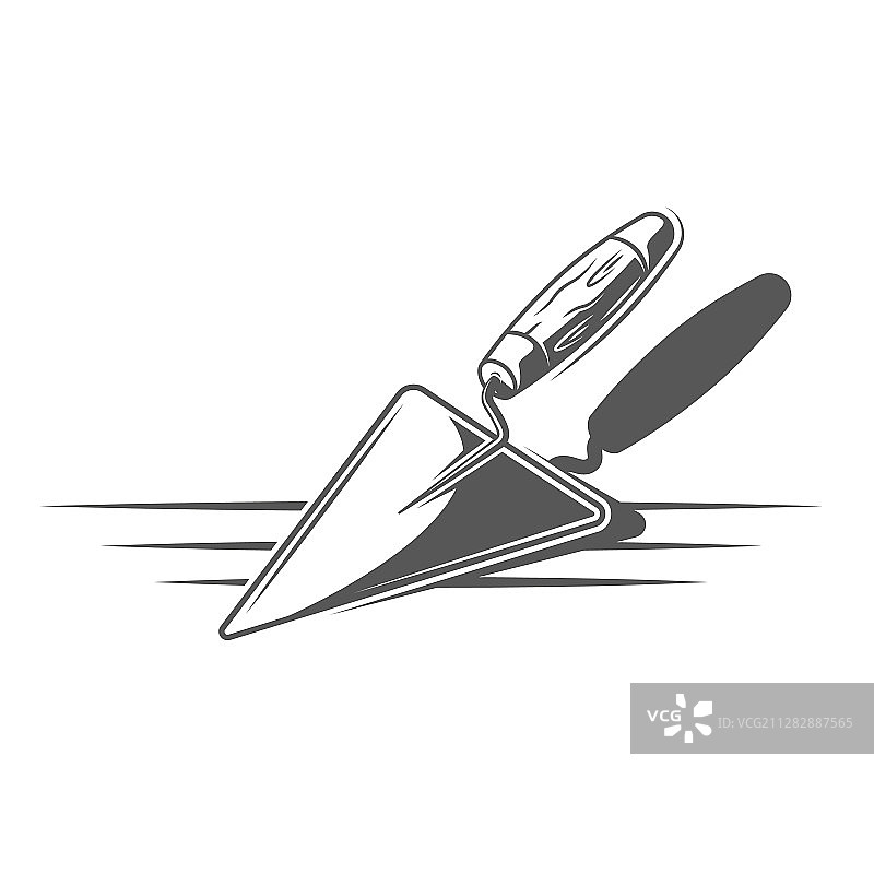 老式腻子刀图片素材