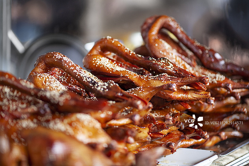 芝麻香卤鸭图片素材