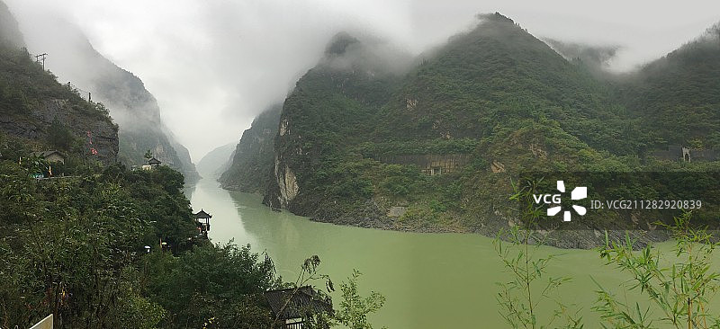广元明月峡图片素材