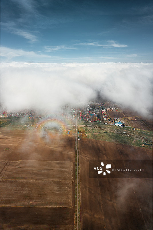 新疆昭苏县佛光图片素材