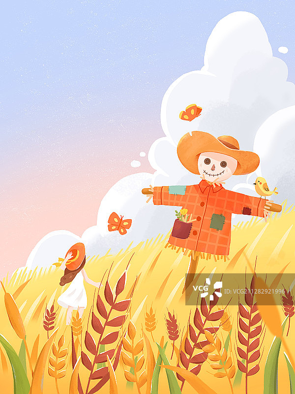 节气芒种夏季图片素材