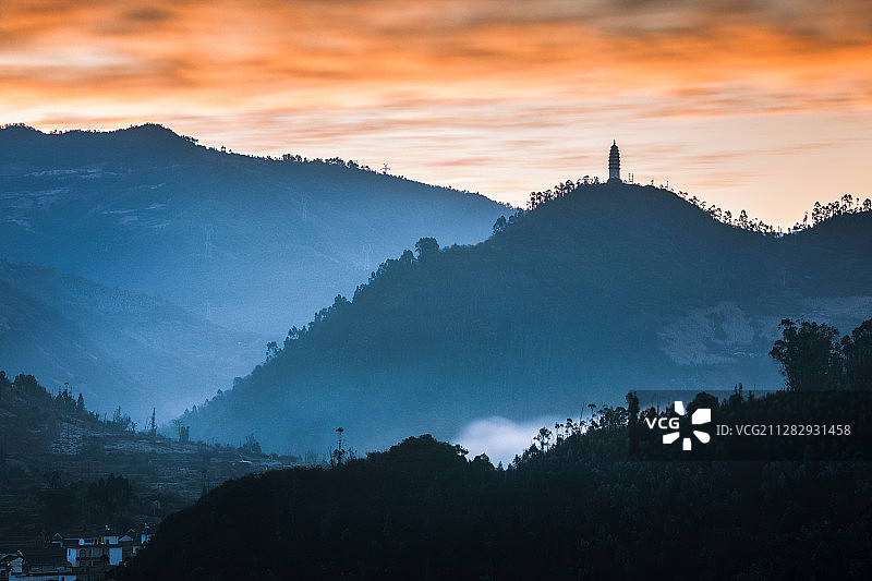 熊发寿  晓川  云南省大理州巍山县图片素材