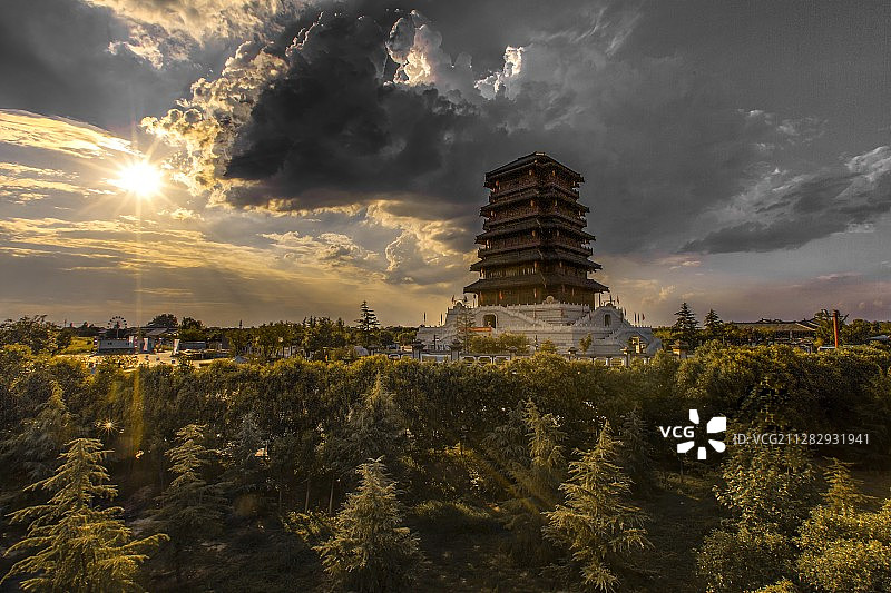 大风阁图片素材