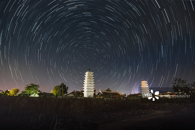 熊发寿  等觉炫夜  云南省大理州巍山县图片素材