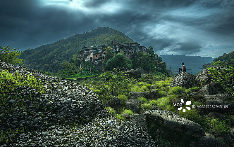 丙安古镇图片素材