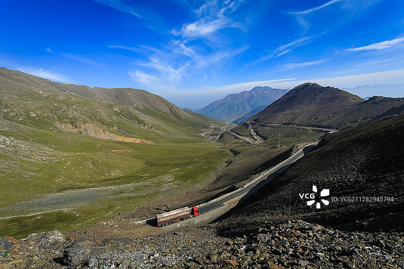 大冬树山垭口   青海图片素材