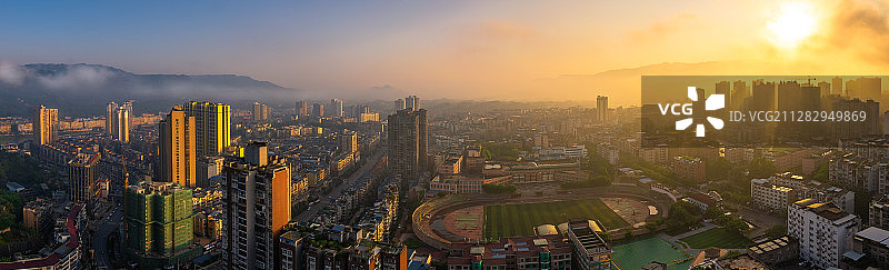 贵州赤水城市风貌图片素材