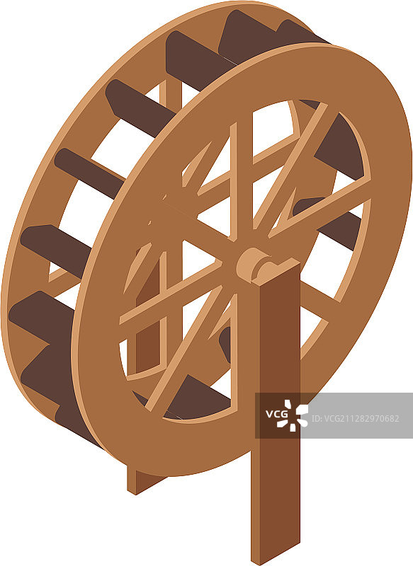 2.5D旋转水磨图标图片素材