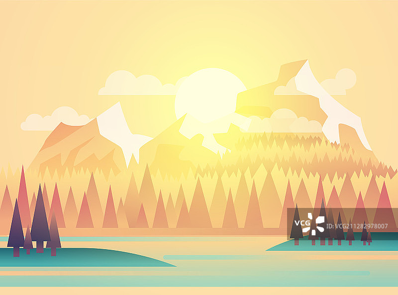 美丽的田野风光图片素材