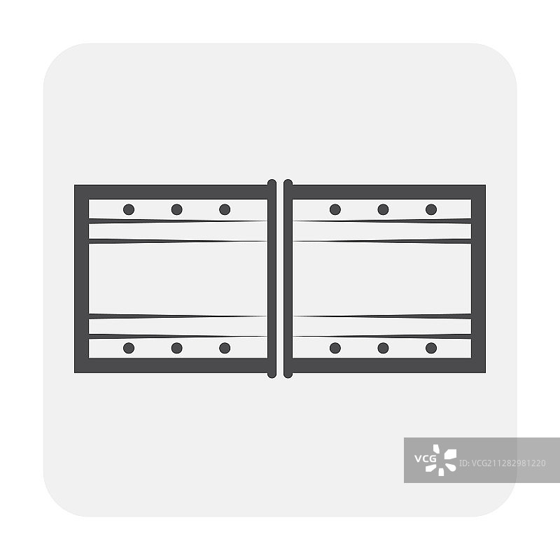 止水带橡胶图标图片素材