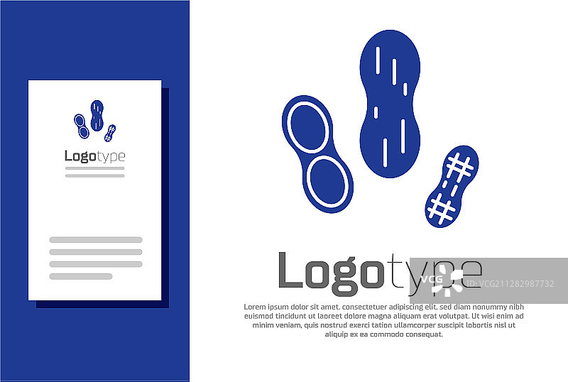 白色背景上的蓝色花生图标图片素材