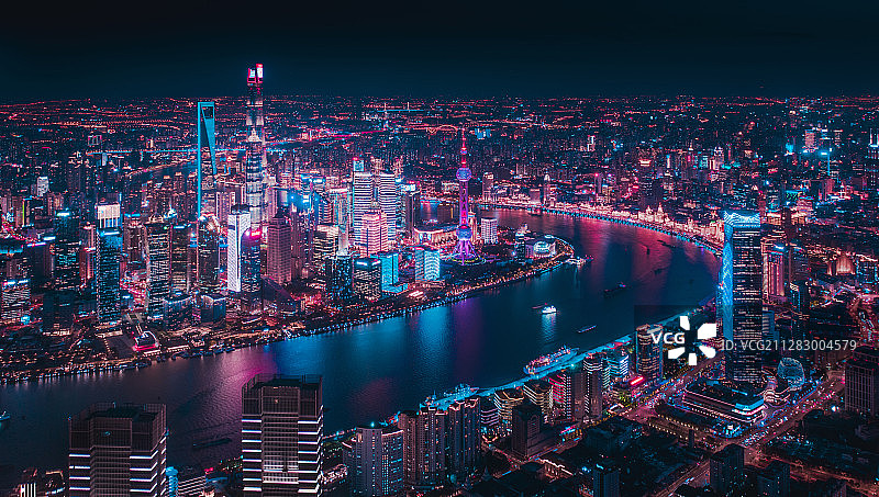 2080上海未来的图片素材