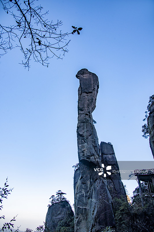 江西上饶三清山《巨蟒出山》景观图片素材
