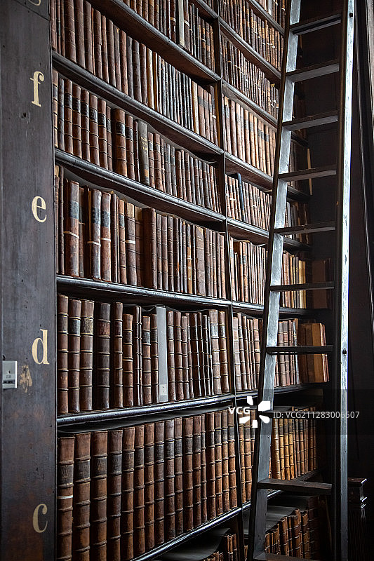 都柏林圣三一学院图书馆哈利波特拍摄地图片素材