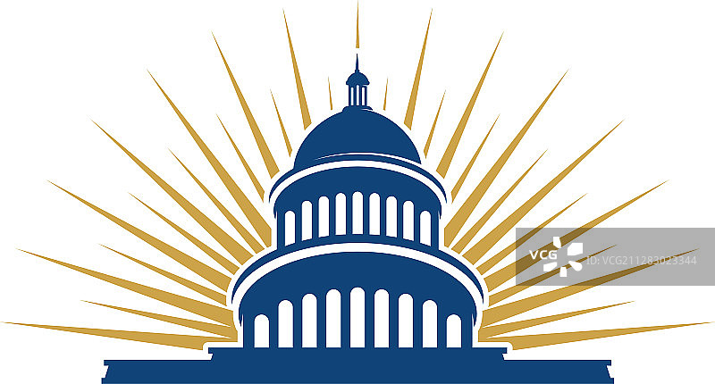 美国国会大厦图标图片素材