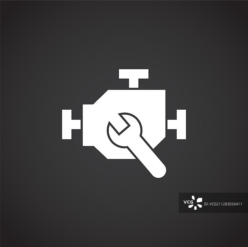 电机相关图标背景设计图片素材