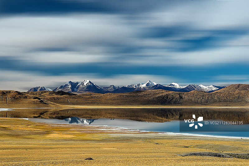 西藏某海子图片素材
