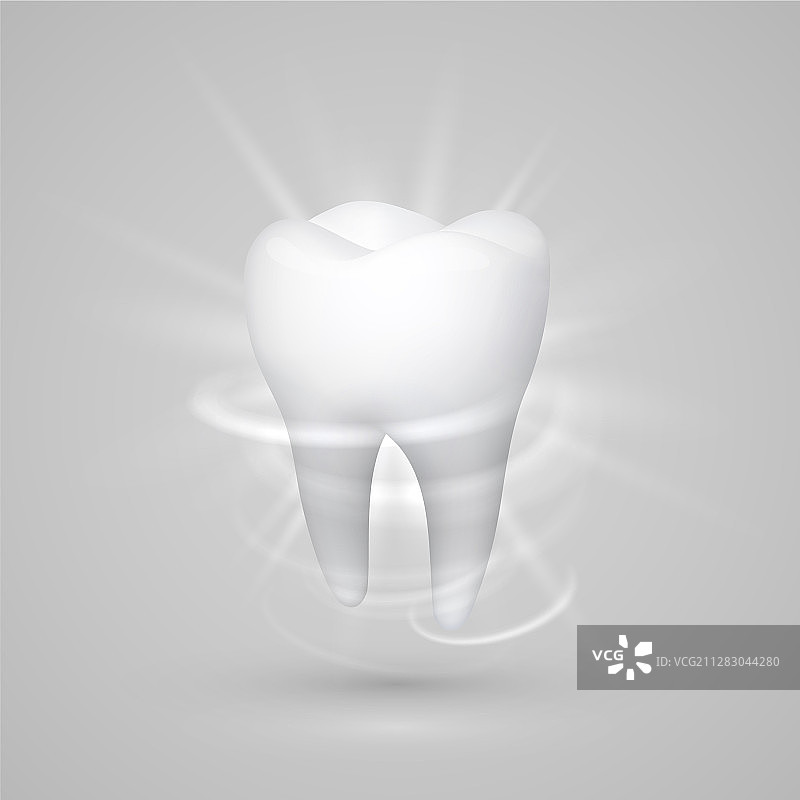 白色背景上的牙齿模板设计图片素材