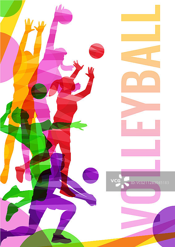 排球比赛banner模板图片素材