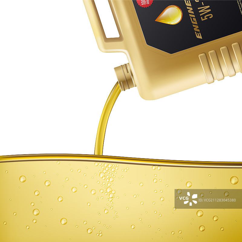 汽车发动机油和油罐banner图片素材