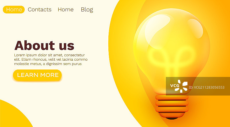 商业头脑风暴创意或启动概念图片素材