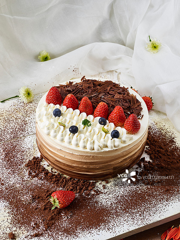 生日蛋糕和派对蛋糕图片素材