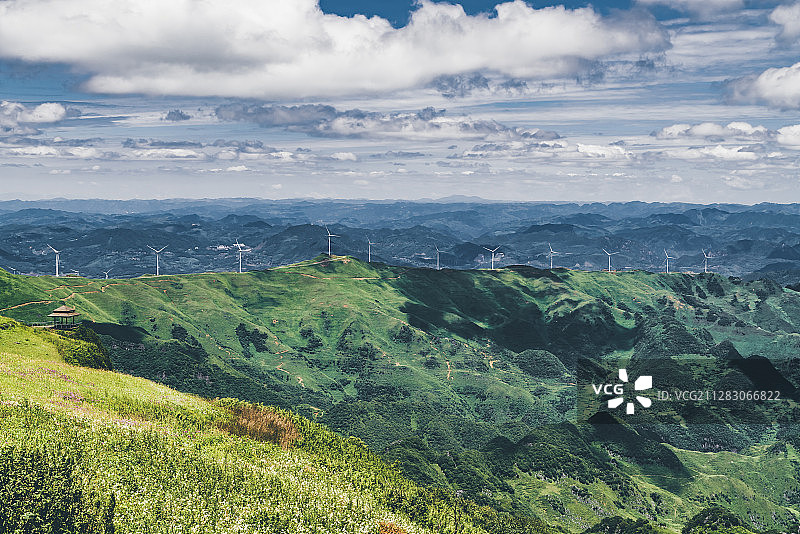 贵州韭菜坪风景图片素材