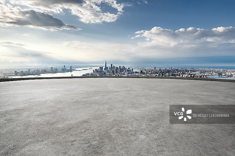 城市天台图片素材