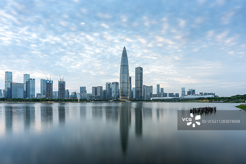 深圳人才公园天际线图片素材