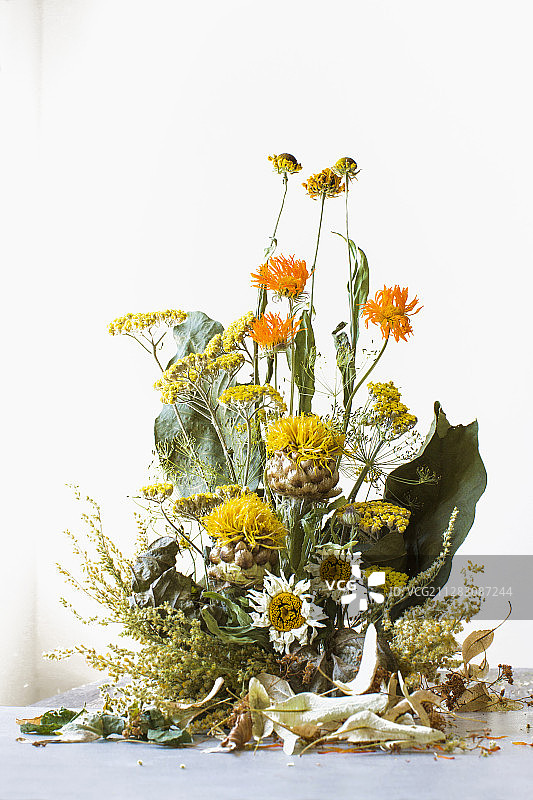 干花摆放图片素材