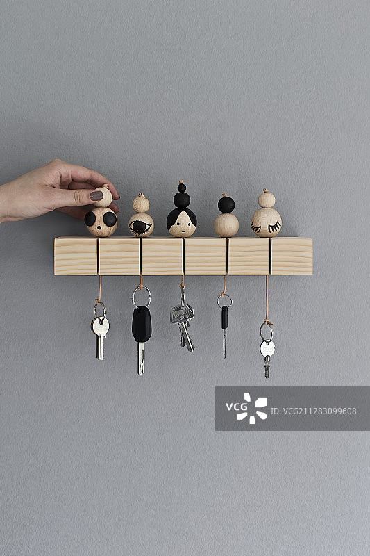 DIY钥匙架图片素材
