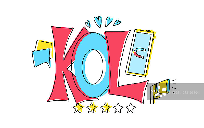 关键意见领袖 KOL 文字图片素材