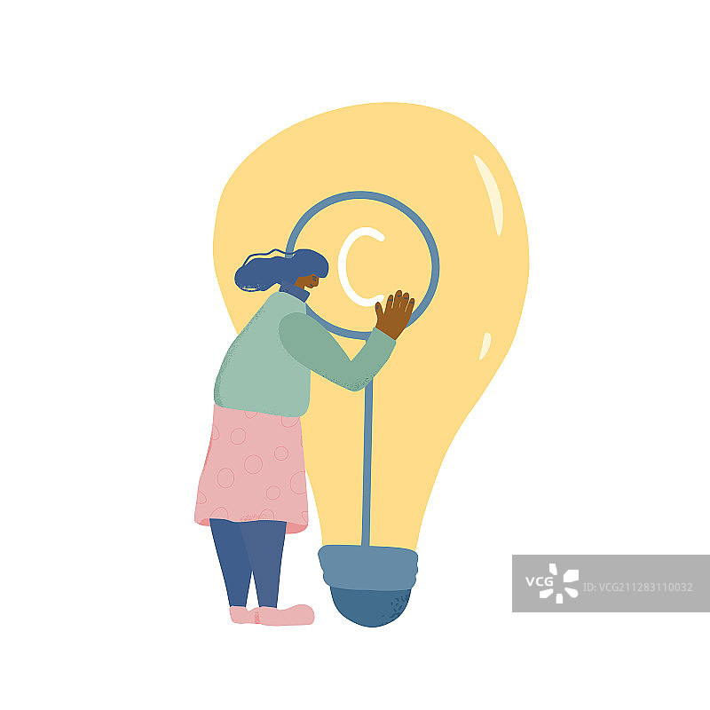 手绘知识产权概念图片素材