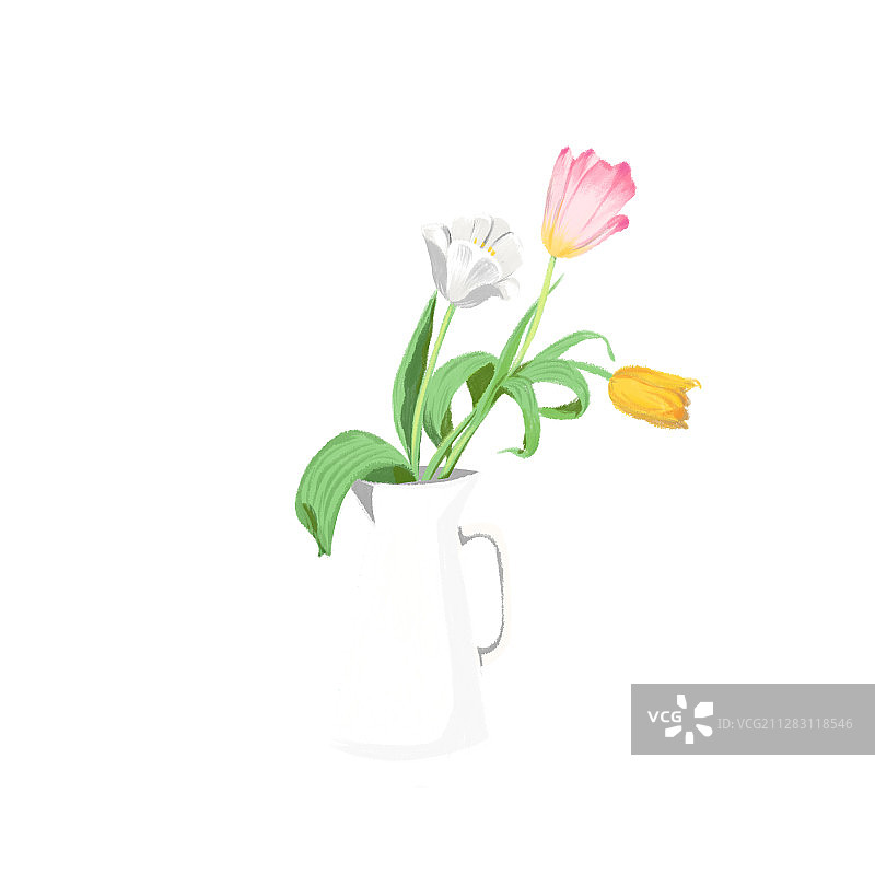 花瓶和花图片素材