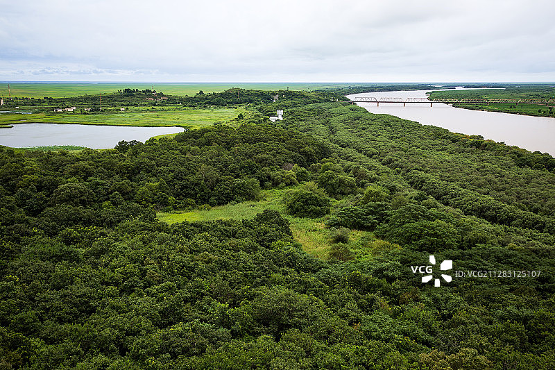 边境线风景图片素材