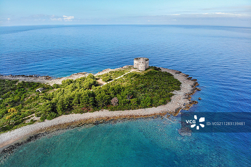 海边城堡图片素材