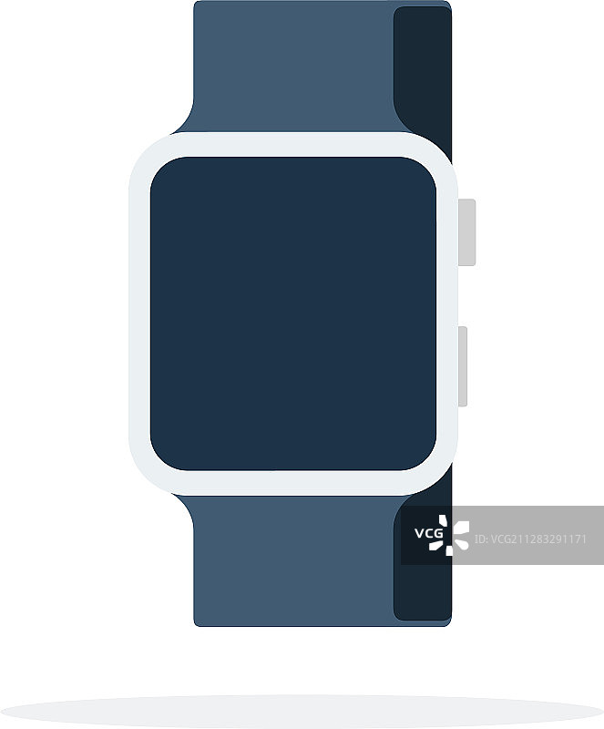 带黑色表带的智能手表图片素材